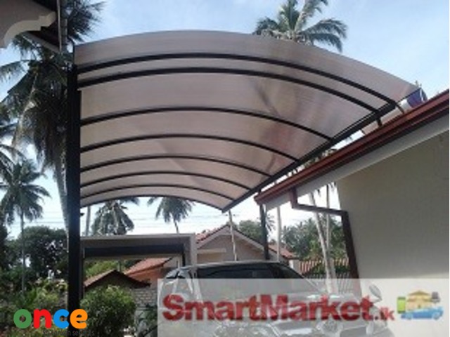 Car port Window Canopy  Using UV Resist Transparent Polycabonate O77O5OO352