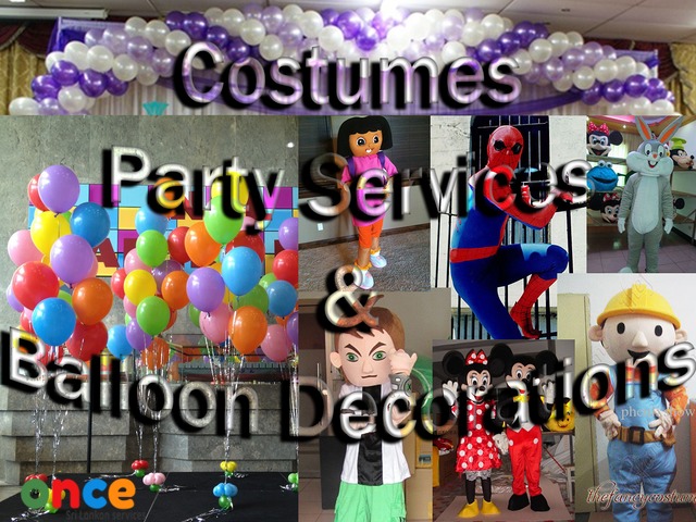 Party Arrangements/ Events Arrangement / Birthday Parties / Hall Decorations/ Costume services/ Kids