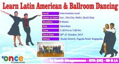 Learn Latin American & Ballroom Dancing – Intermediate Level